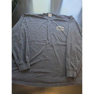 Jack Daniel's Christmas Lynchburg TN Shirt Comfort Colors 3XL Long Sleeve Black